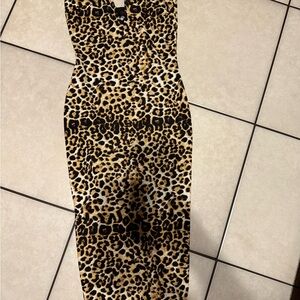 Hot Miami Styles Wild Print Dress